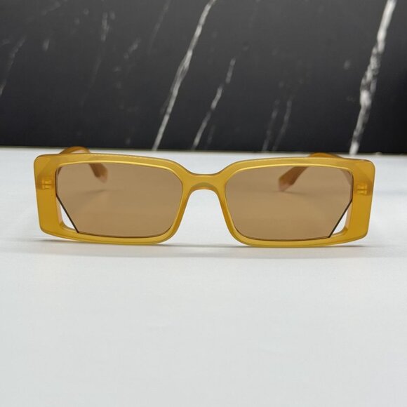 NEW FE40164I 44J FENDI SQUARE ORANGE WOMEN FENDI SUNGLASSES main image 8